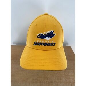 New Era Memphis Showboats Baseball Cap Yellow Blue Adult Medium-Large Fitted